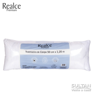 Travesseiro De Corpo Realce Premium Sultan 50 cm x 1,20 m